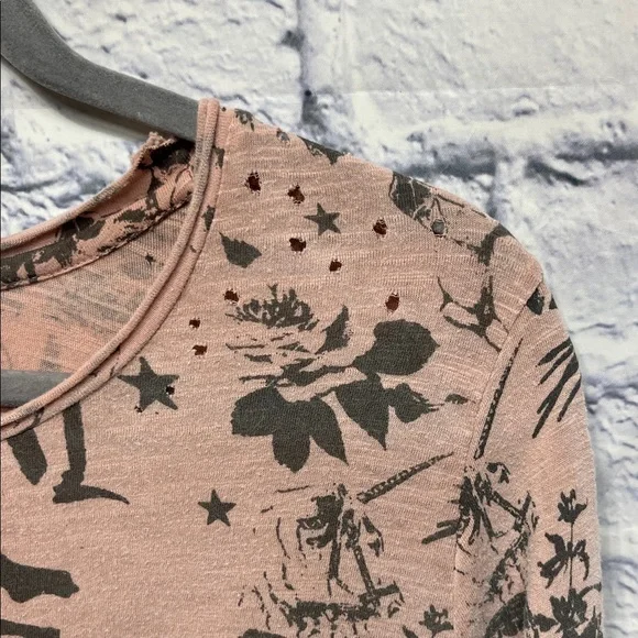 NWT-Free People Magnolia Pearl Love Cat Long Sleeve - Picture 8 of 9